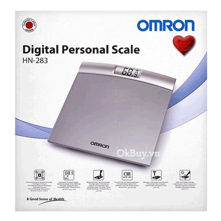 Cân sức khỏe điện tử Omron HN-283 150kg