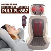 Video thư giãn toàn thân với ghế massage hồng ngoại cao cấp hàn quốc puli pl-887